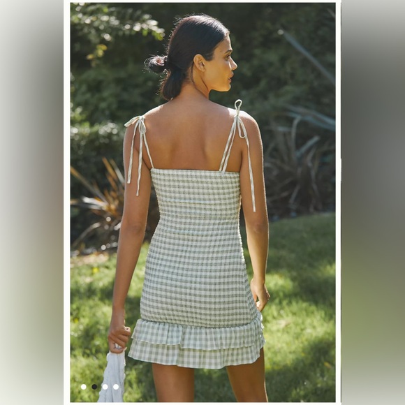 Anthropologie Mable smocked mini dress NWT - Picture 2 of 8